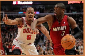 Chicago Bulls VS Miami Heat In NBA Finals