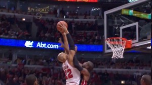 Dwyane Wade Dunked By Taj Gibson In 1st Finals Game